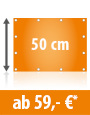 Gestaltung: Banner / Plane 50 cm Höhe - Hier den Preis berechnen